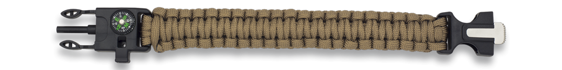 Pulseira sobrevivência paracord