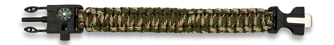 Pulseira sobrevivência paracord