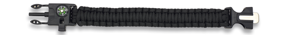 Pulseira sobrevivência paracord
