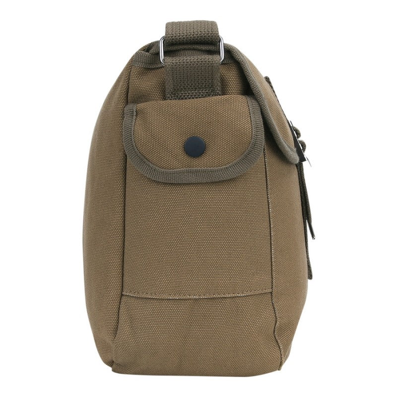 US style canvas shoulder bag