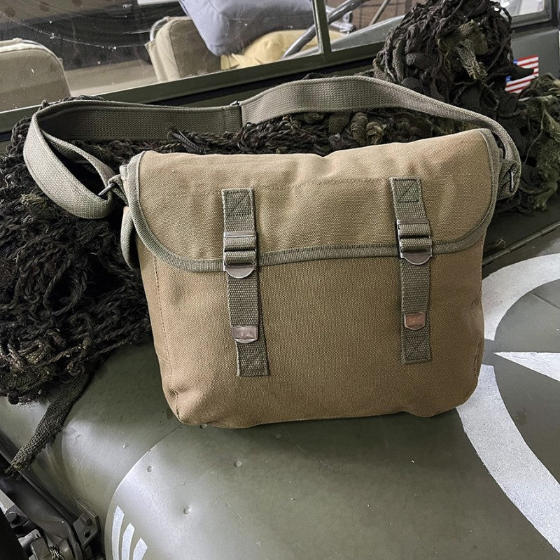 US style canvas shoulder bag