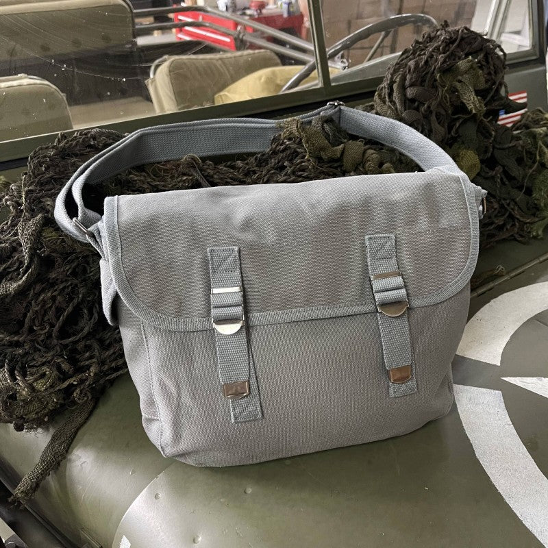 US style canvas shoulder bag