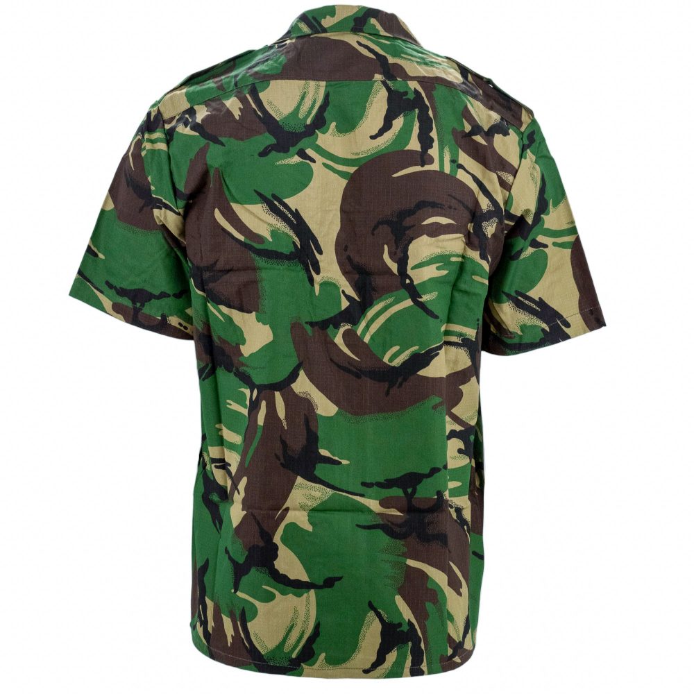 Camouflage short sleeve shirt