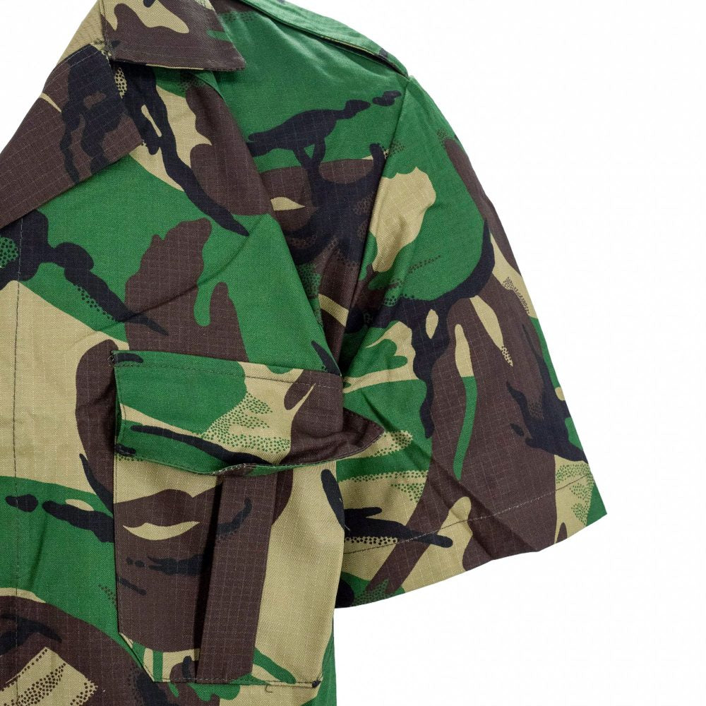 Camouflage short sleeve shirt