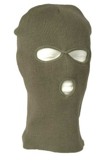 Balaclava de malha fina de 3 Furos