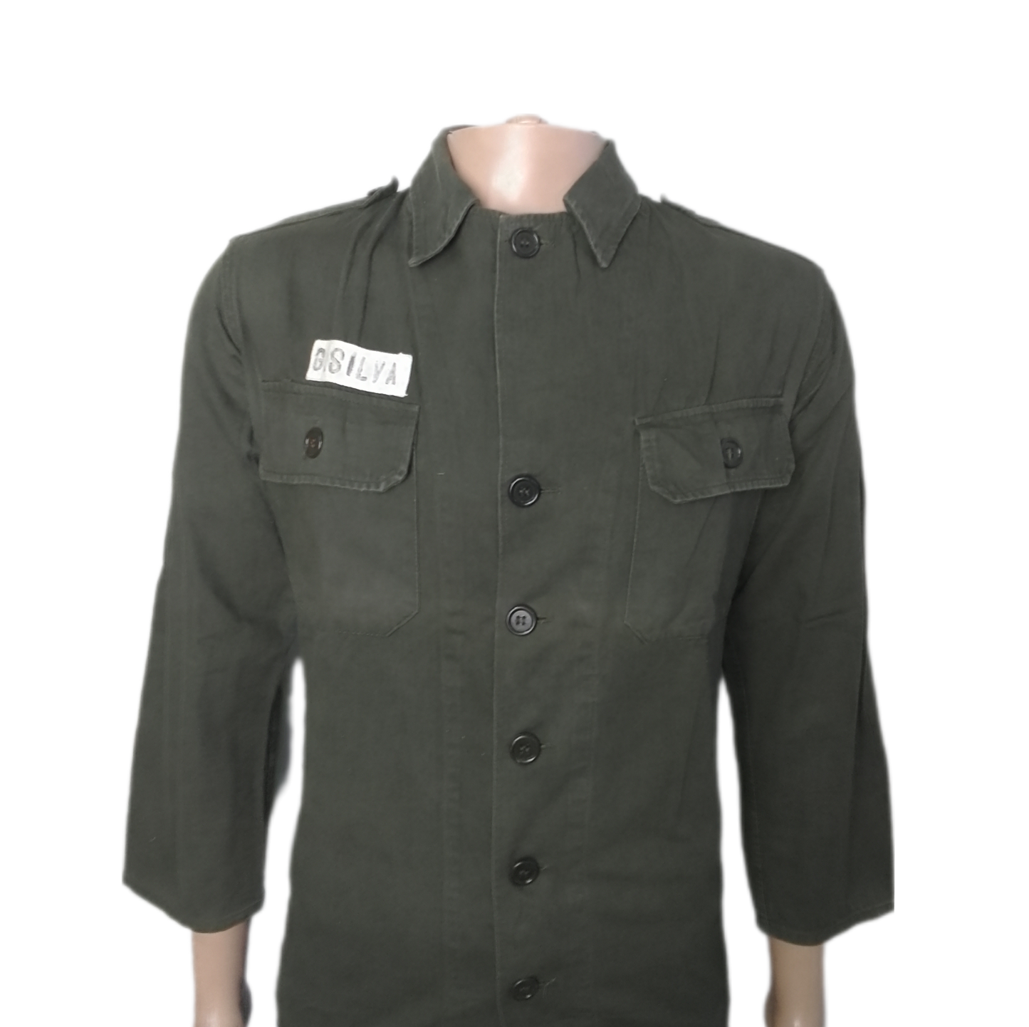 Camisa vintage do Exercito Português, da farda nº3