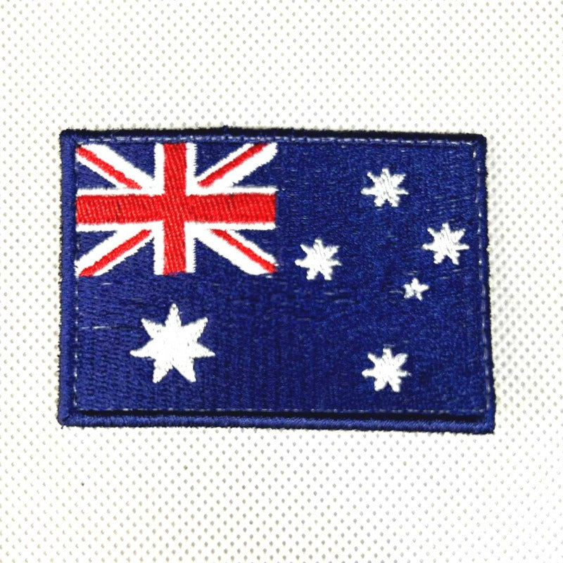 Patch Bandeira Austrália, 7x4,5cm - Trincheira Militar