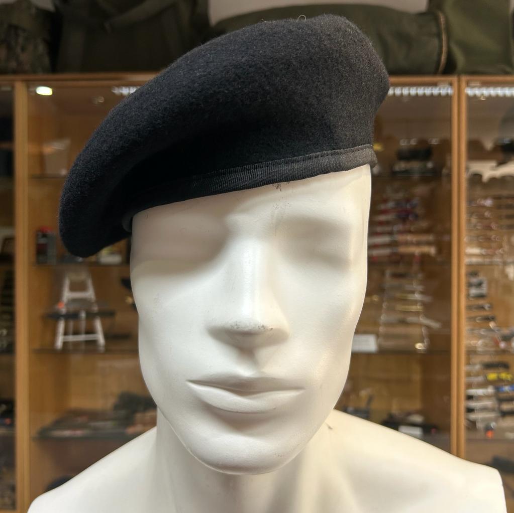 Army Beret - brown and black