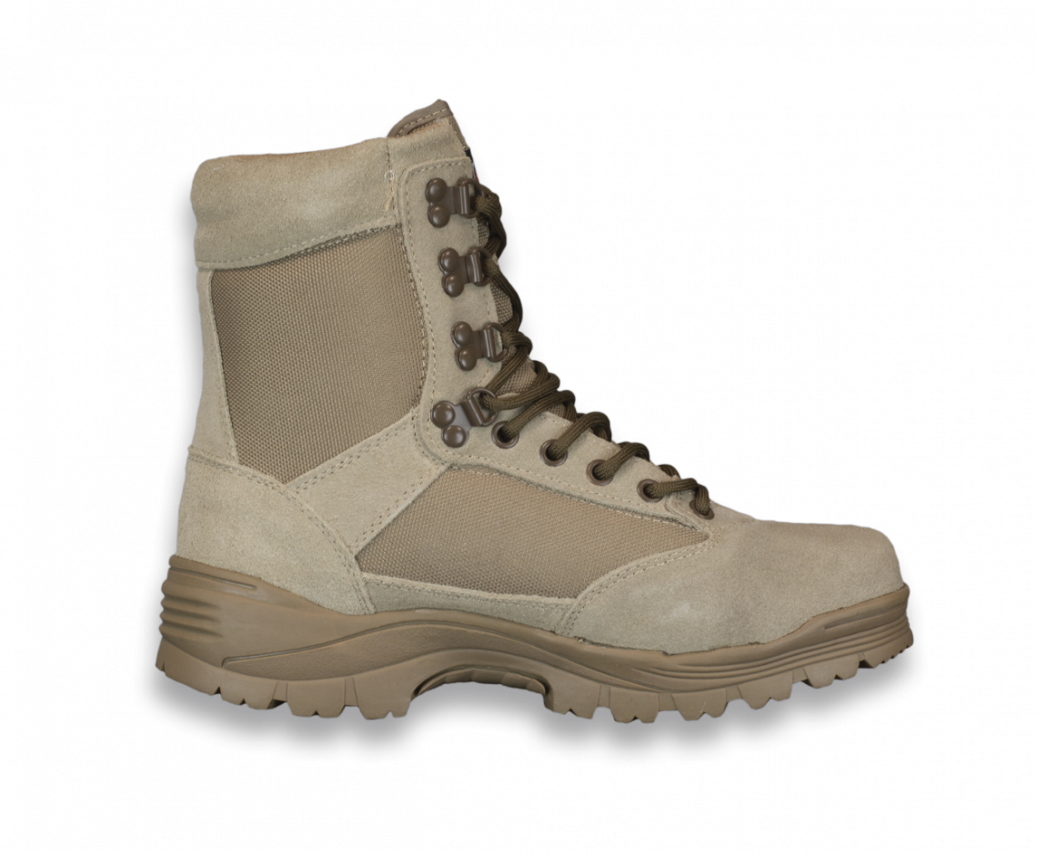 Botas Táticas Barbaric (Sem Fecho) - Creme