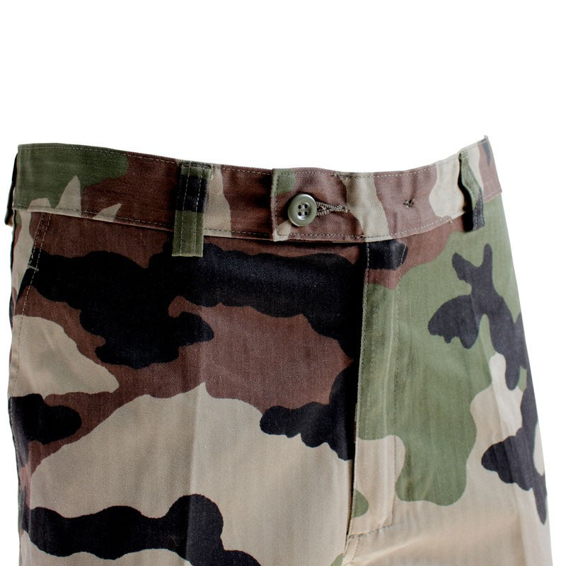Pantalón corto camuflaje ejército francés CE (usado)