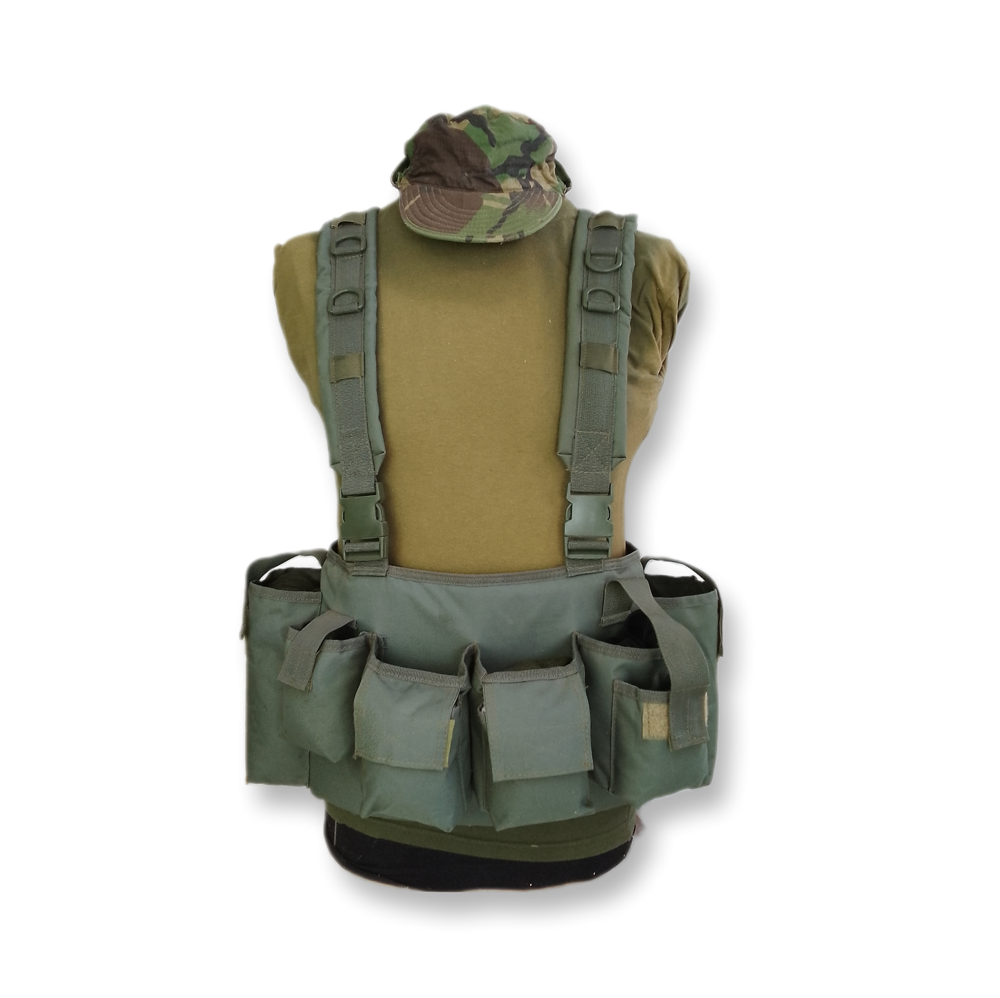 Cinturão tactico Magforce com 9 bolsos
