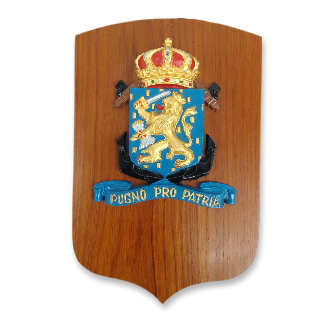 cresta da Marinha holandesa pormenor frente
