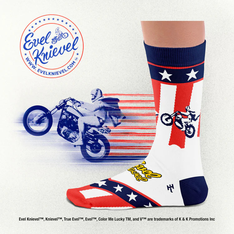 Meias HT - Evel Knievel