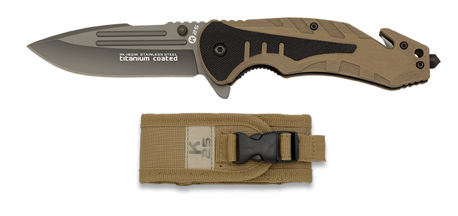 Faca tática K25 com clip