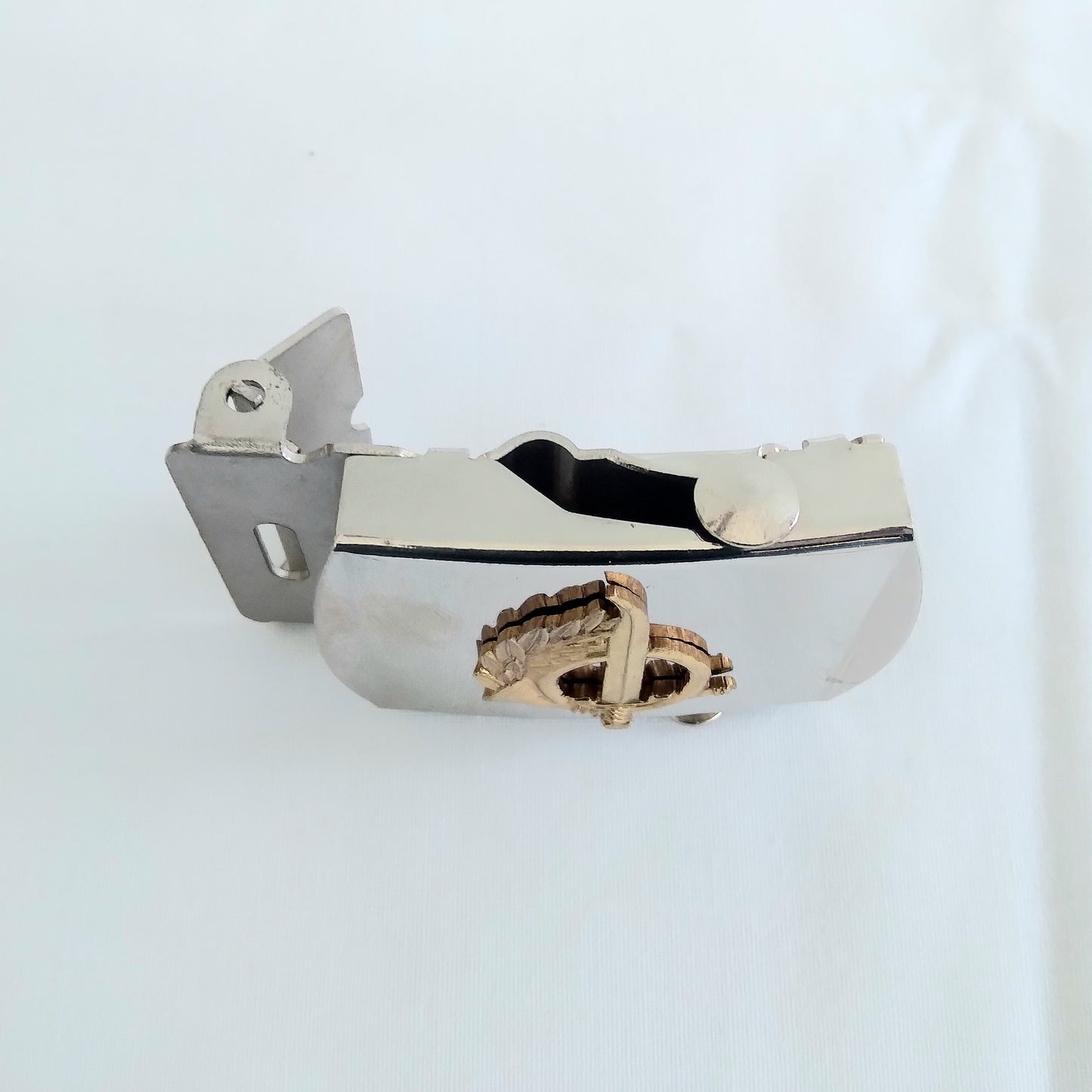 Hebilla de operaciones especiales/Rangers OE en relieve plateado