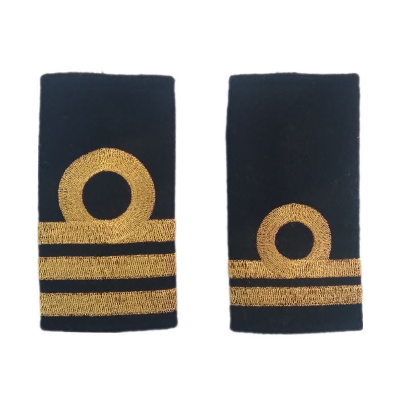 Passadeiras / divisas de Oficial de Marinha - Trincheira Militar