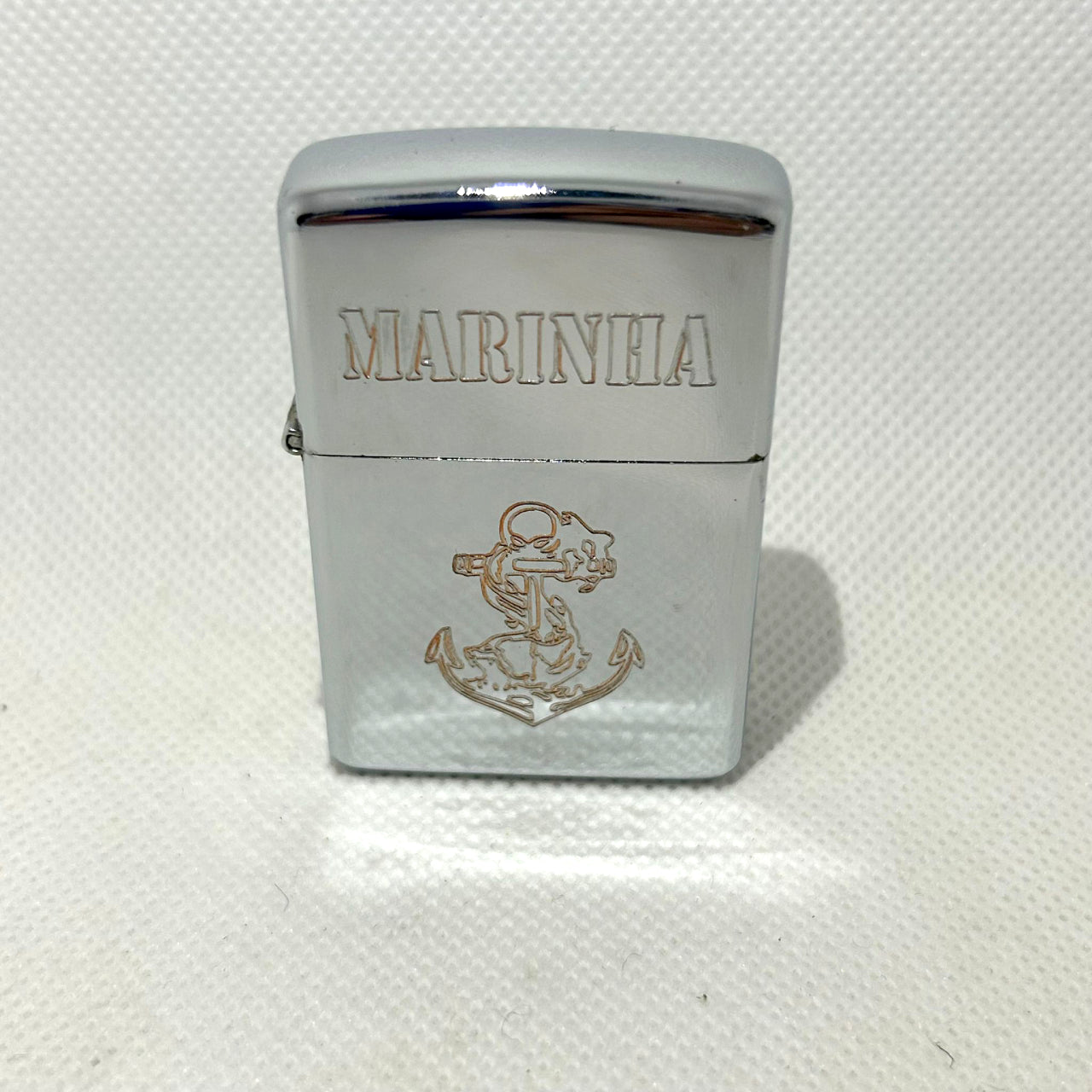Isqueiro tipo Zippo Marinha