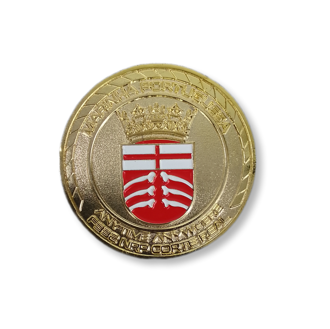 Medalha / moeda NRP Corte Real - F332