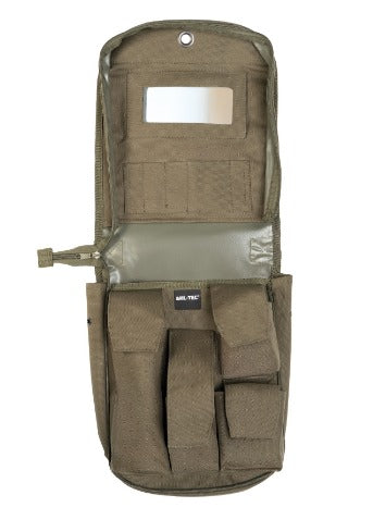 Necessaire com espelho MilTec verde