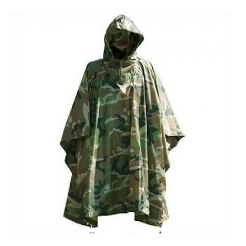 Poncho 100% Ripstop - Trincheira Militar