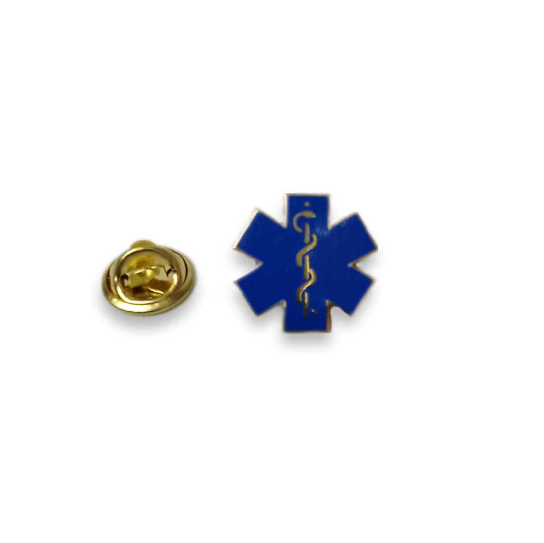 Pin Estrela da vida - Estrela Emergencia médica