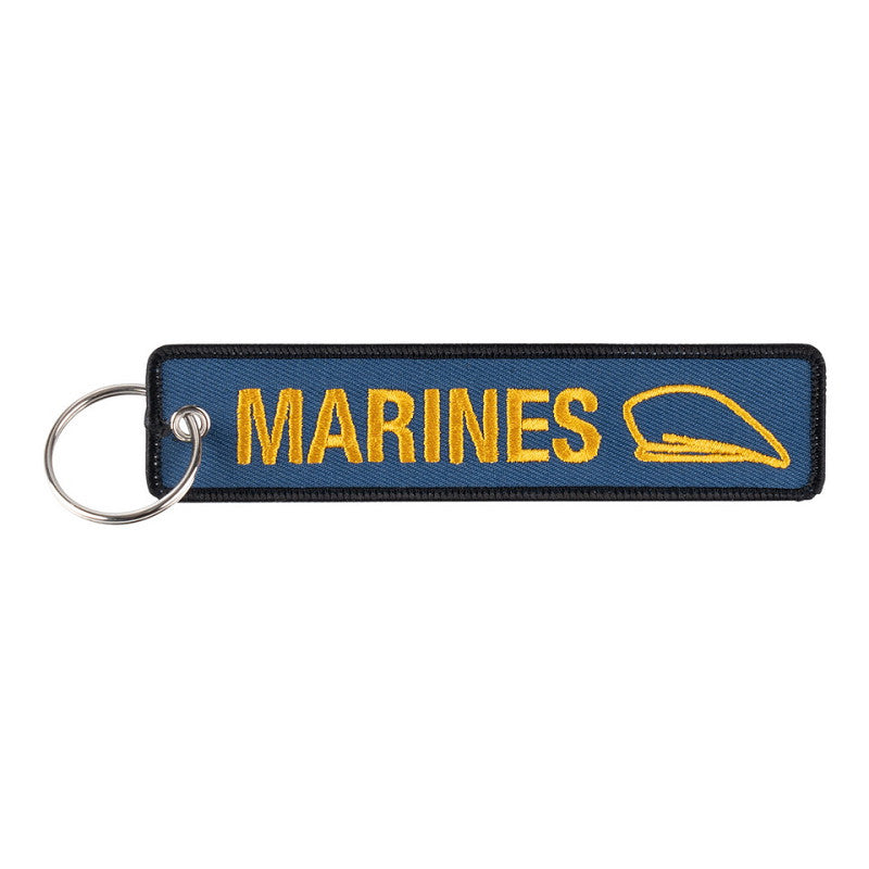 Porta chaves bordados " Marines "