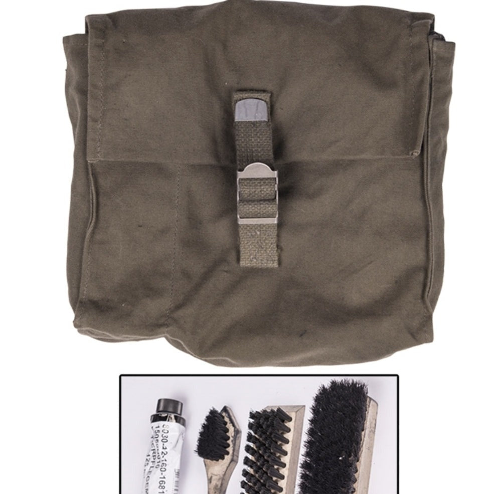 Kit vintage de engraxar, Alemão - Trincheira Militar