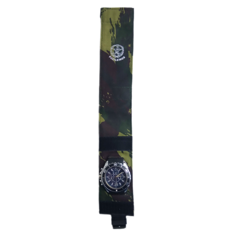Funda de reloj de camuflaje marines.