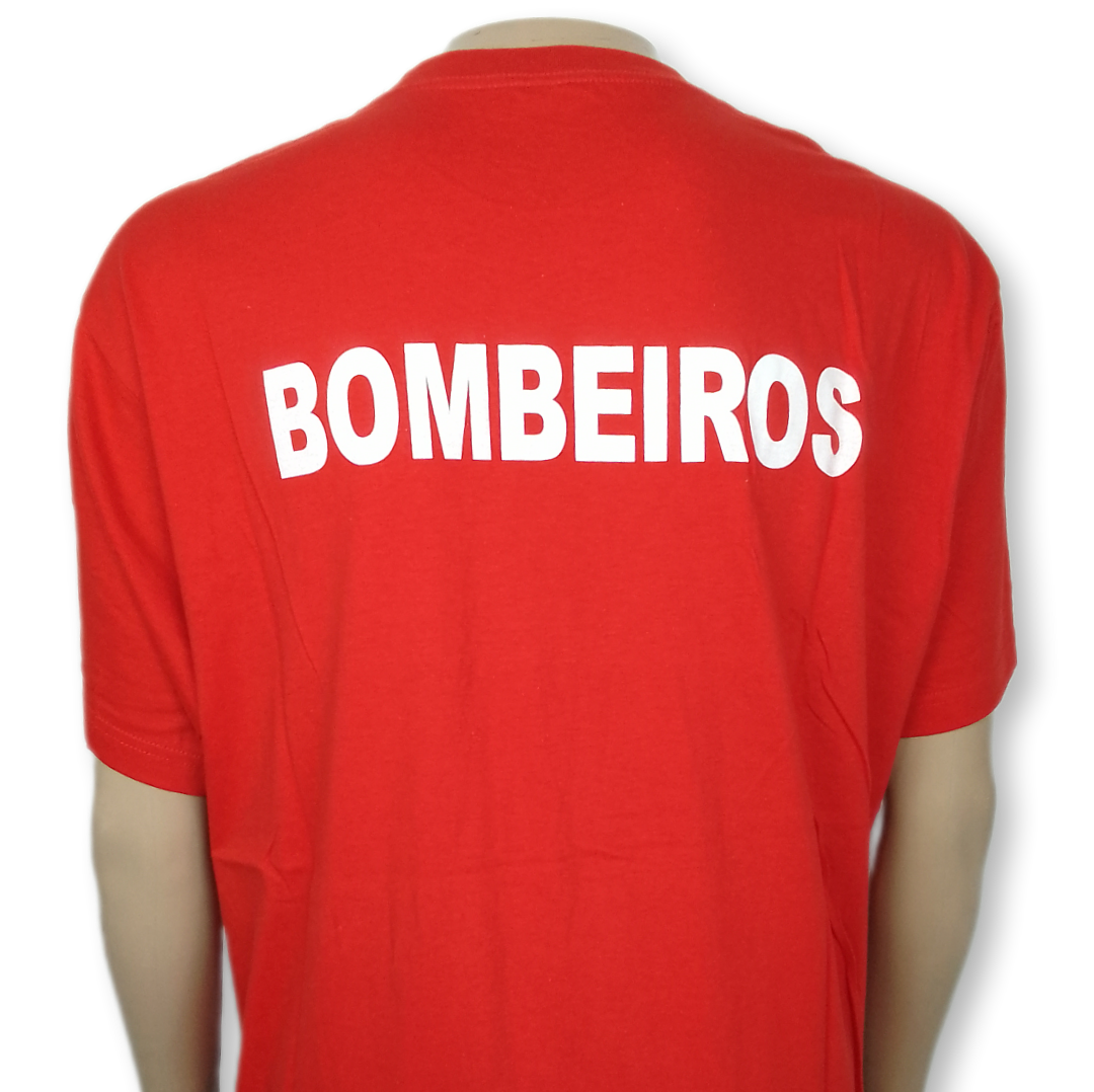 T-shirt Bombeiros