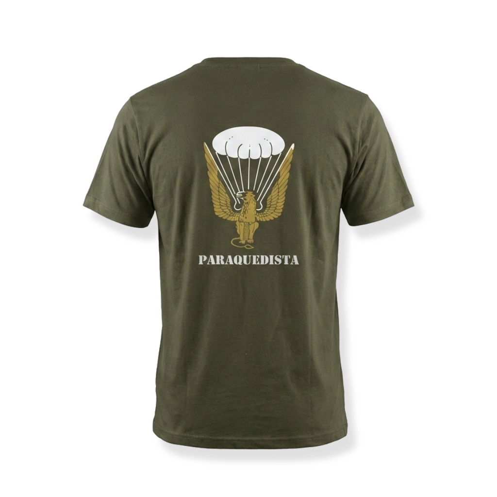 Parachutist T-shirt - "Sweat Saves Blood"