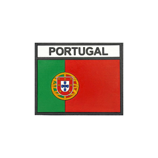 Patch bandeira de Portugal em pvc/borracha