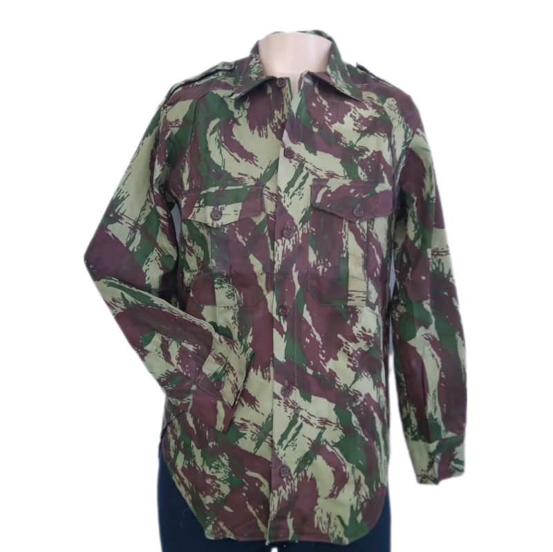 Camouflage shirt used overseas