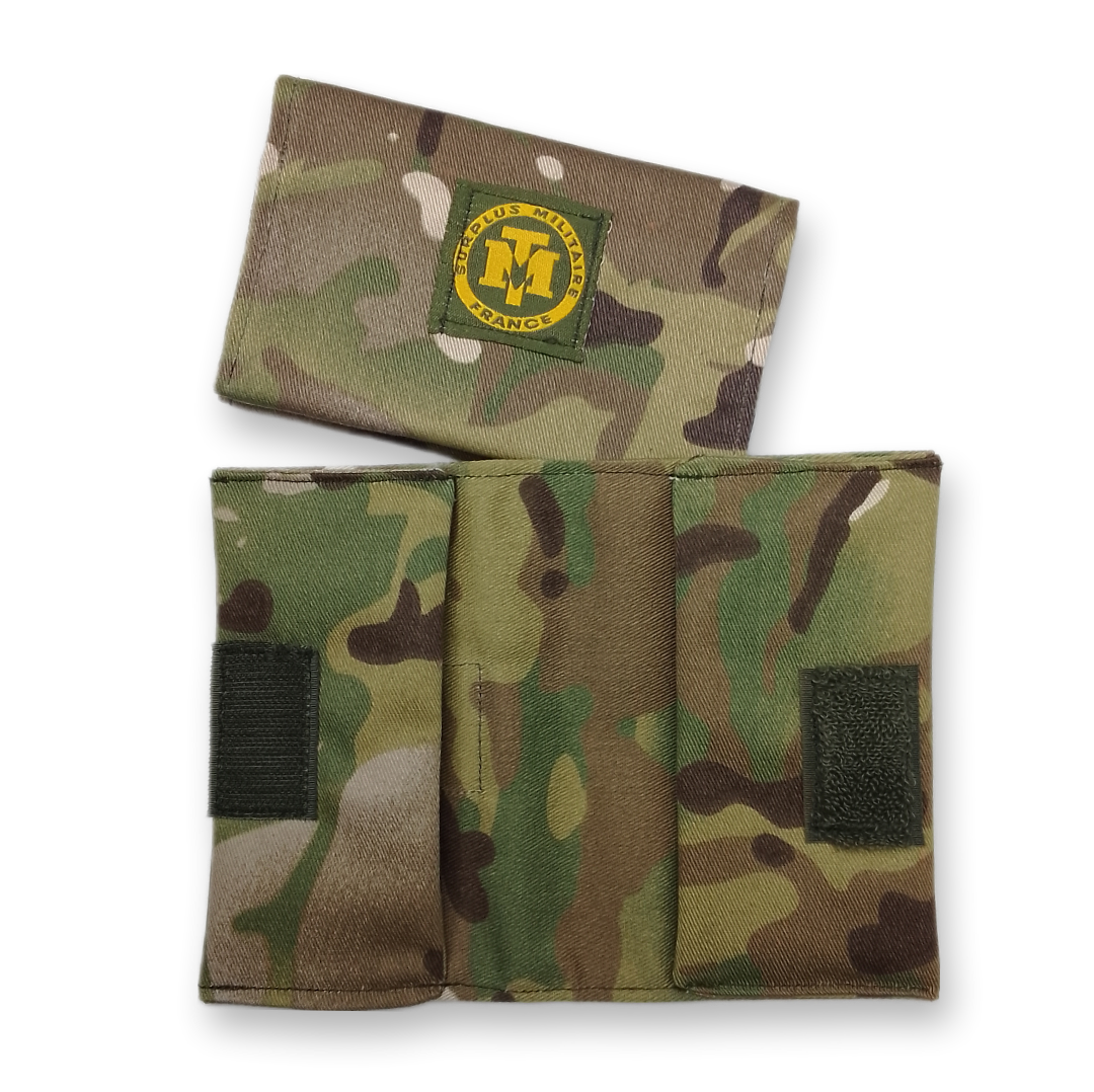 Carteiras TM em padrão camuflado