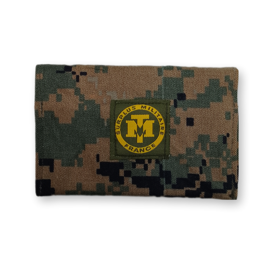 Carteiras TM em padrão camuflado