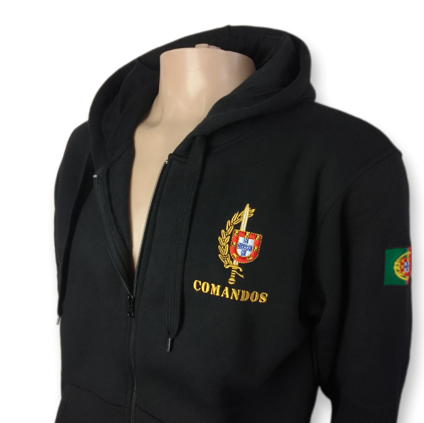 Casaco / Hoodie Bordado - Comandos