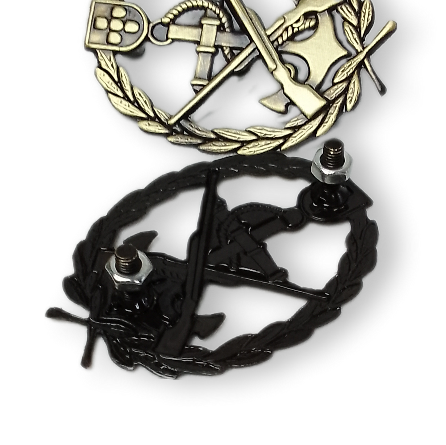 Cracha / distintivo de boina Fuzileiro - Trincheira Militar
