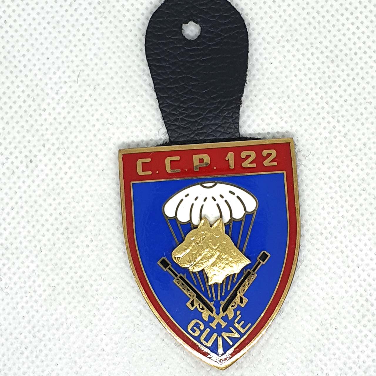 Cracha da CCP 122 do BCP 12 - Trincheira Militar