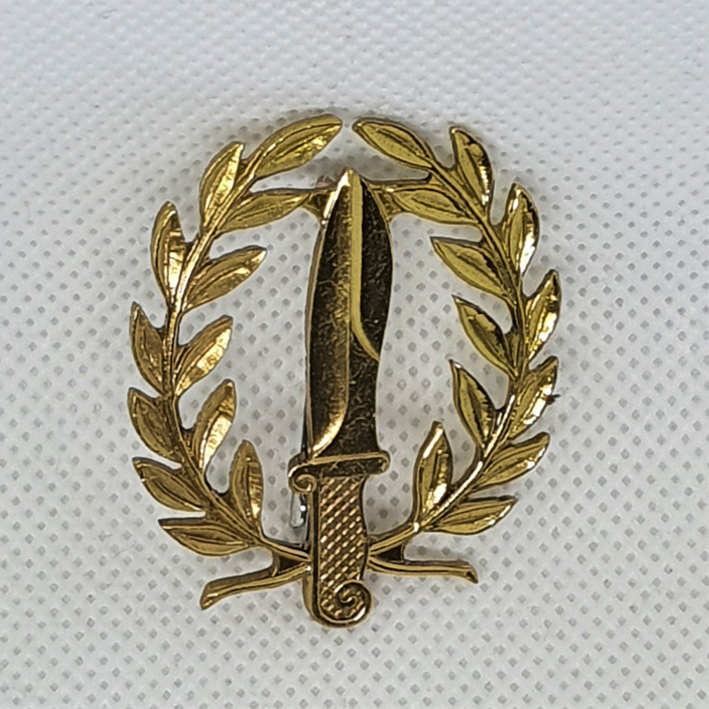 Distintivo / Alfinete Curso Fuzileiro - 4cm