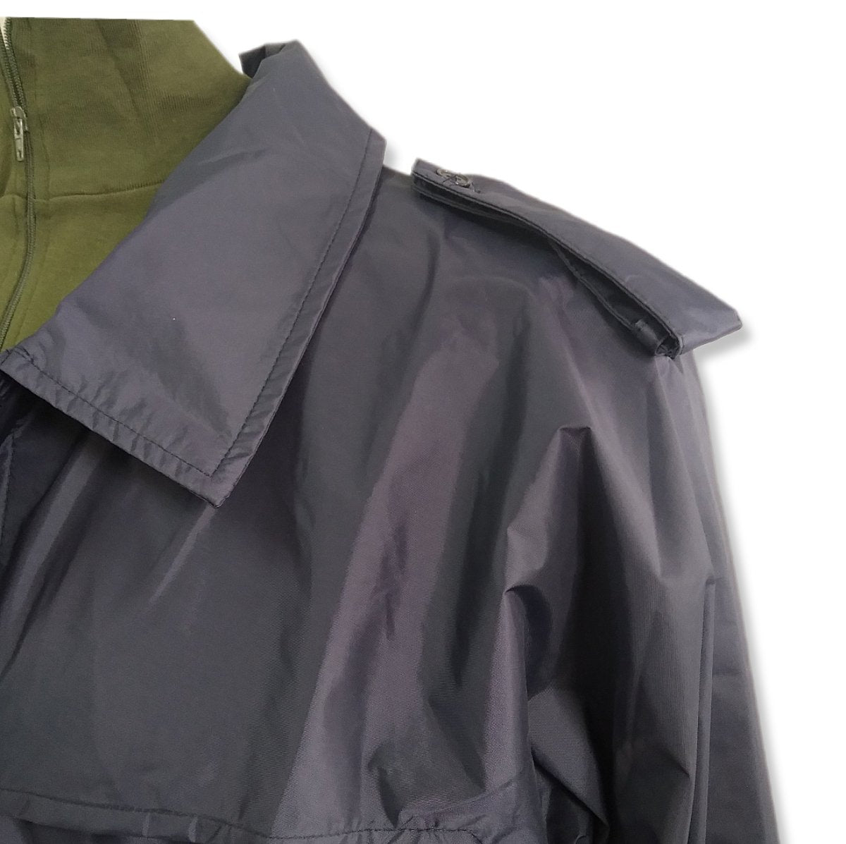 Capa impermeavel comprida - Trincheira Militar