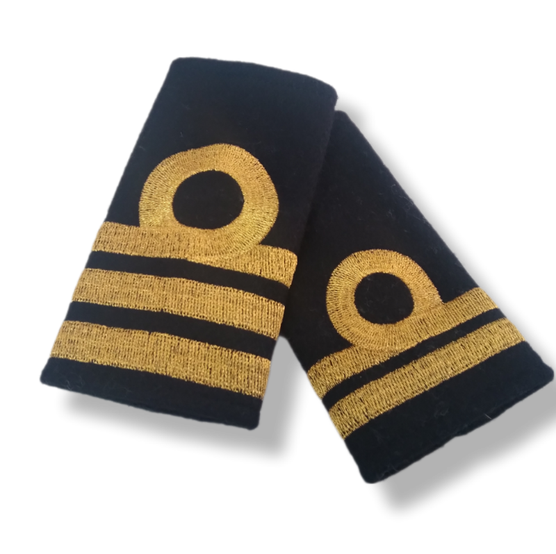 Passadeiras / divisas de Oficial de Marinha - Trincheira Militar