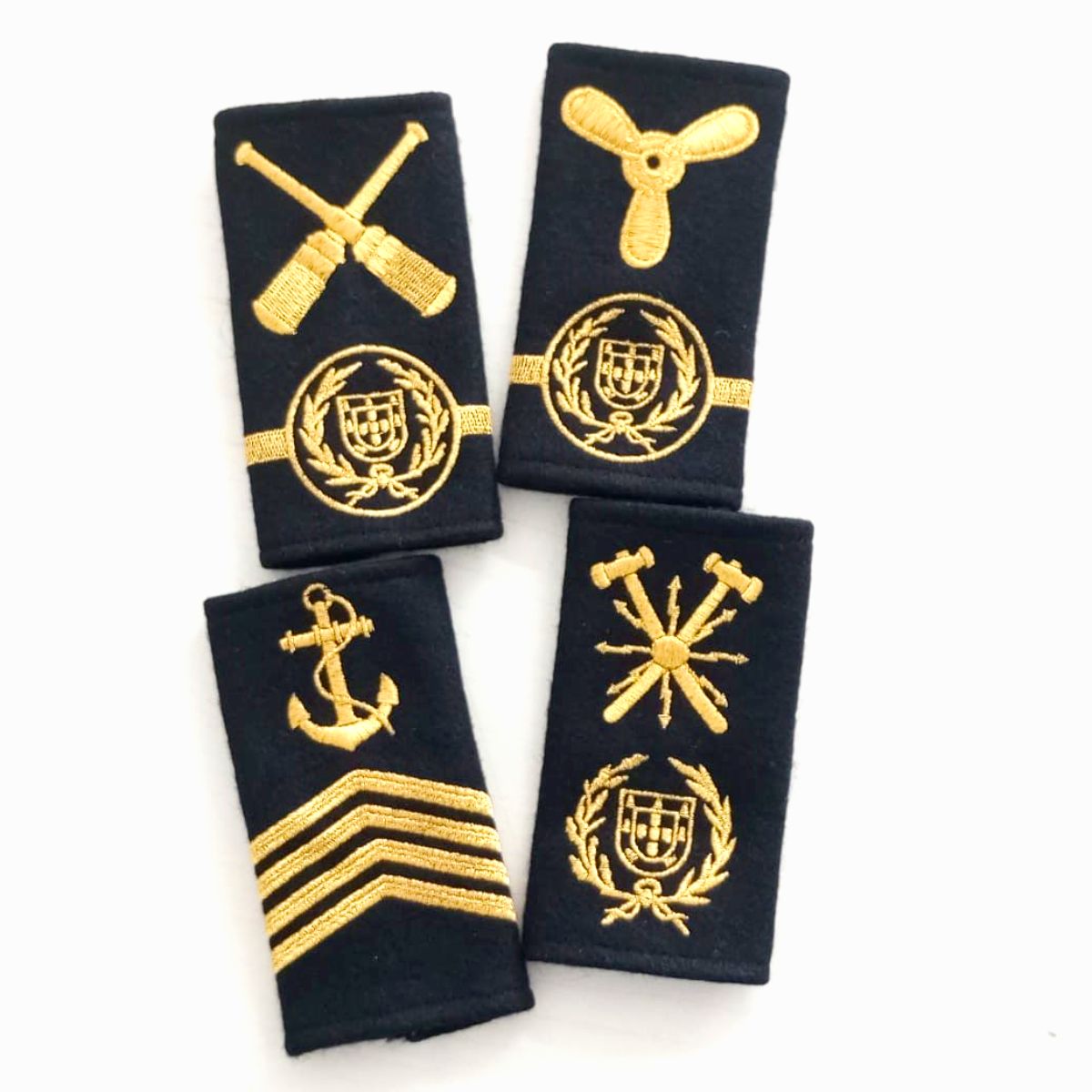 Passadeiras / divisas Sargento Marinha - Trincheira Militar