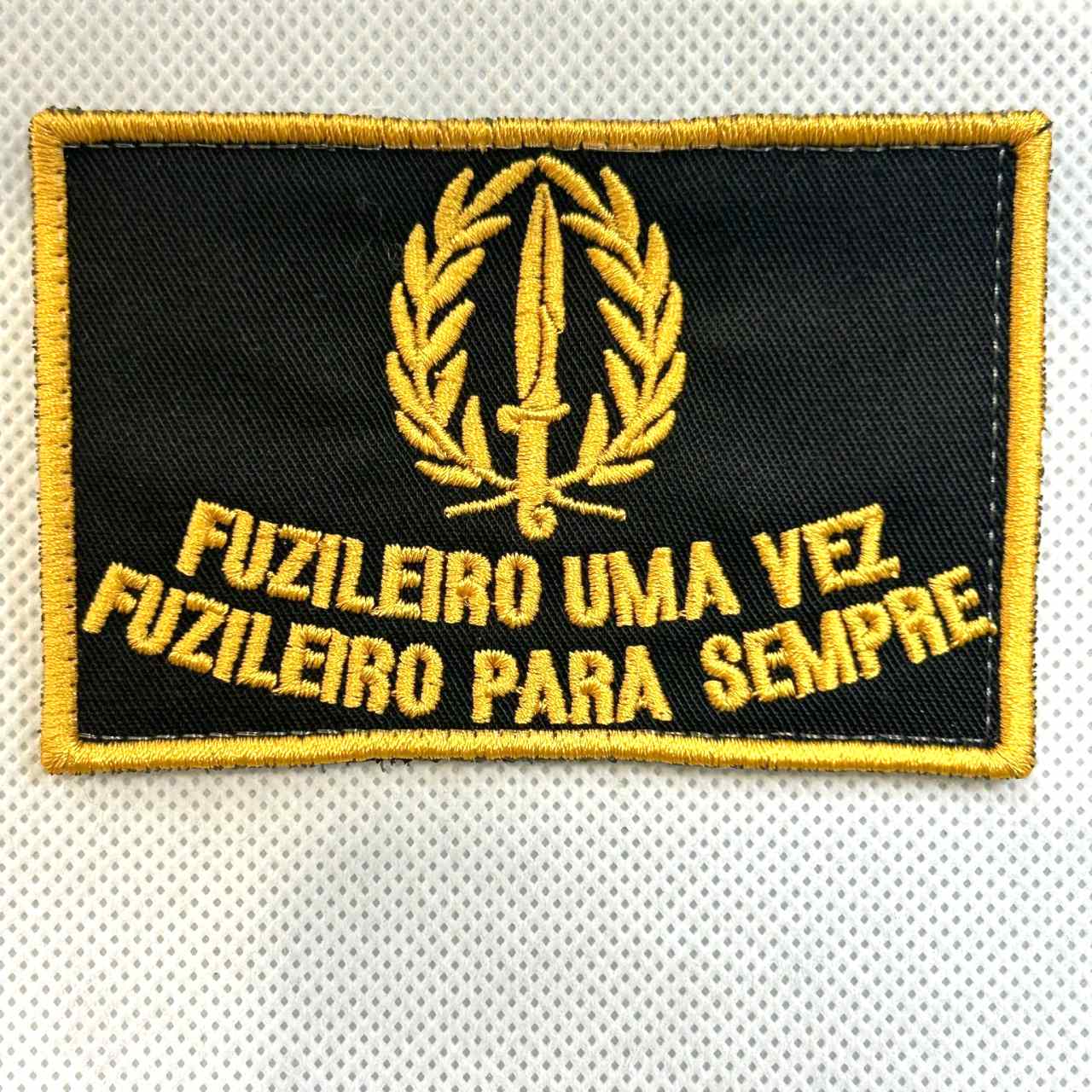 Patch fuzileiros : Uma vez fuzileiro... - Trincheira Militar