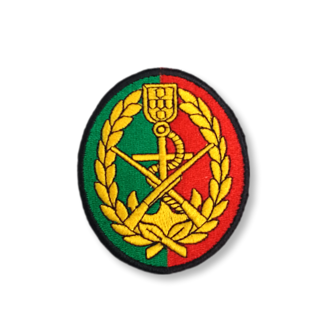 Patch Fuzileiros - Cracha de boina e cores nacionais