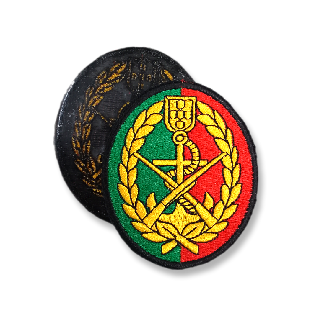 Patch Fuzileiros - Cracha de boina e cores nacionais