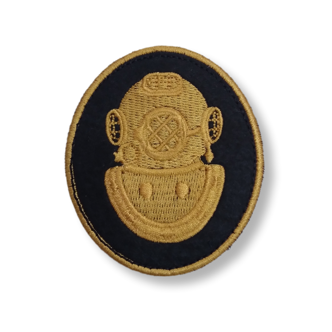 Patch Oval Mergulhador