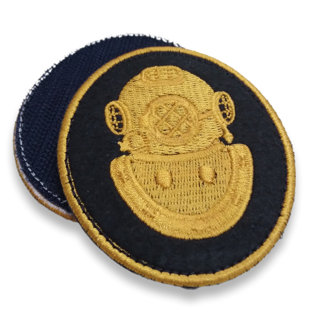 Patch Oval Mergulhador