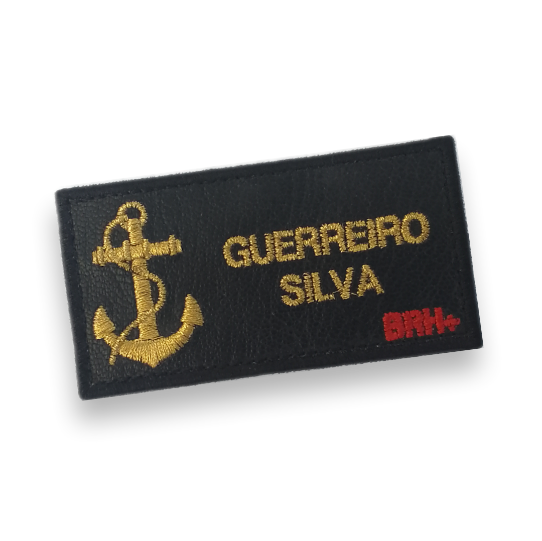 Patch de nome rectangular - Marinha