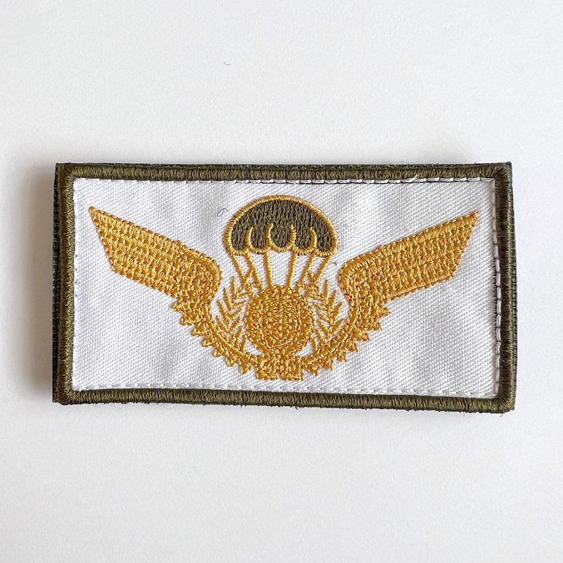 Patch distintivo curso paraquedismo Pt - Trincheira Militar