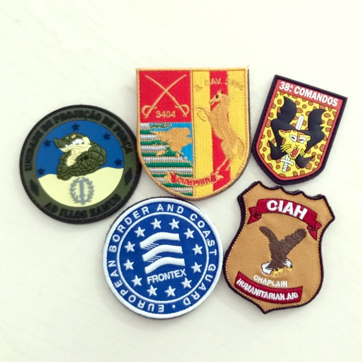 Patches personalizados (pedido orçamento) - Trincheira Militar