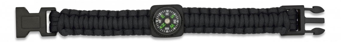 Camo Paracord Bracelet with Compass